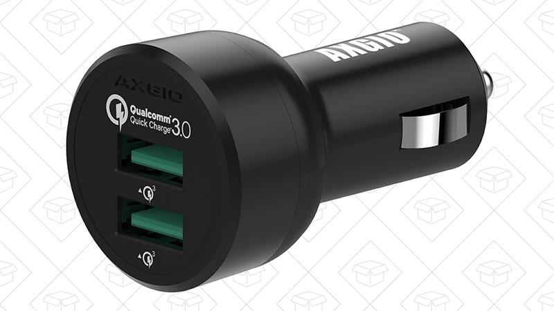 AXGIO QC 3.0 Car Charger, $12 with code 2O6QGLMB